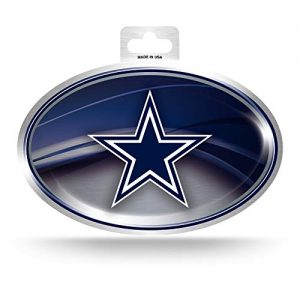 Dallas Cowboys Metallic Team Logo Sticker Decal