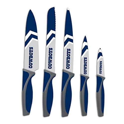 Dallas Cowboys Stainless Steel Kitchen Knives Set of 5