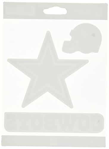 Dallas Cowboys Stickers Die Cut 3-Piece Sheet