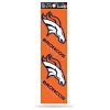 Denver Broncos 4-Piece Sticker Sheet