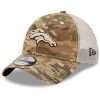 Denver Broncos Camo Trucker Snapback Hat