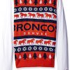 Denver Broncos Wordmark Ugly Sweater