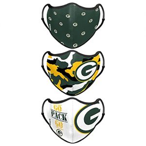 Green Bay Packers Dust Mask 3-Pack
