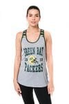 Green Bay Packers Women's Sleeveless Mesh Tank-Top