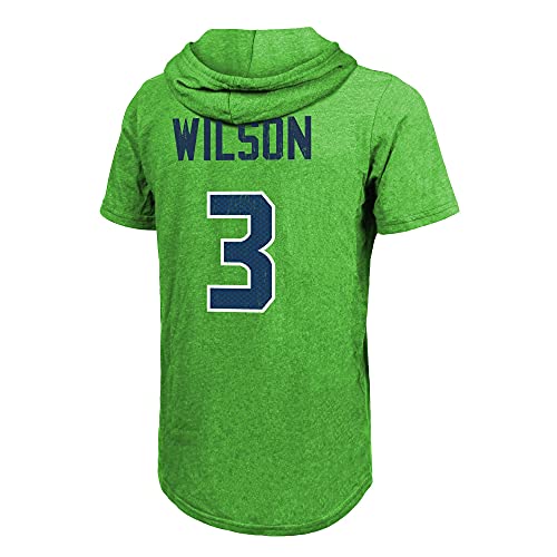 Green Seattle Seahawks Russell Wilson Hoodie T-Shirt