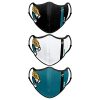 Jacksonville Jaguars Face Mask 3-Pack