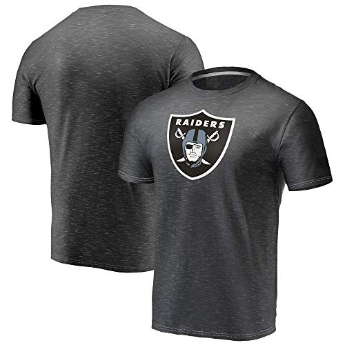 Las Vegas Raiders Charcoal Space Dye T-Shirt