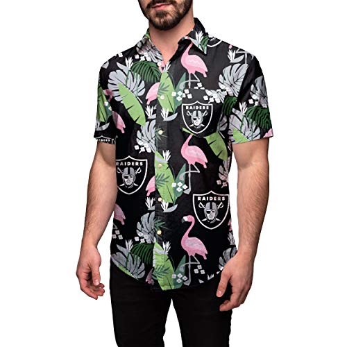 Las Vegas Raiders Hawaiian Shirt Button Up