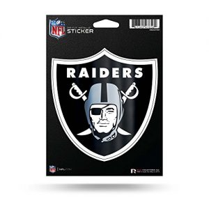 Las Vegas Raiders Metallic Sticker