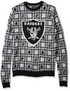 Las Vegas Raiders Ugly Sweater Deer Pattern