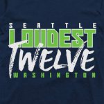 "Loudest 12" Seattle Seahawks Hoodie