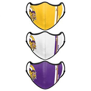 Minnesota Vikings Face Mask 3-Pack