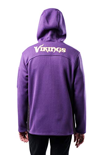 Minnesota Vikings Hoodie Quarter-Zip Pullover