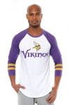 Minnesota Vikings Raglan Baseball T-Shirt