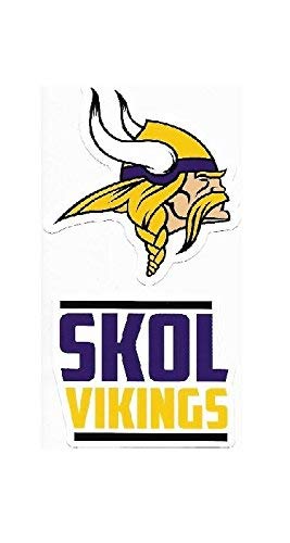 Minnesota Vikings Sticker Sheet 2-Piece