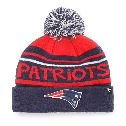 New England Patriots ’47 Brand Beanie with POM POM