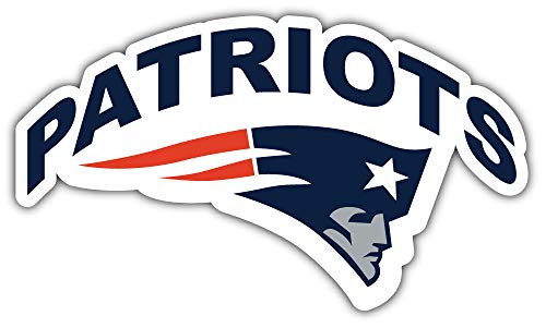 New England Patriots Bumper Sticker 5'' X 3''