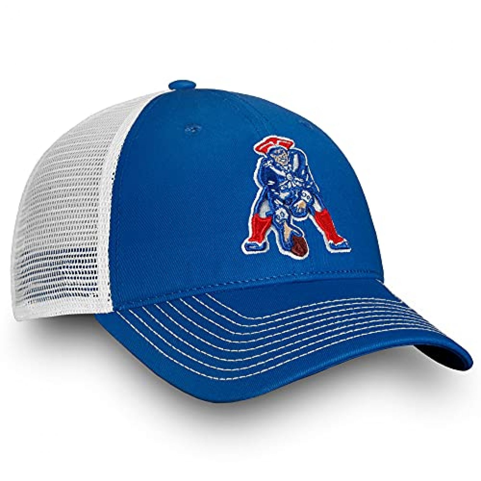 New England Patriots Vintage Trucker Snapback Hat | Sports Hard Hats