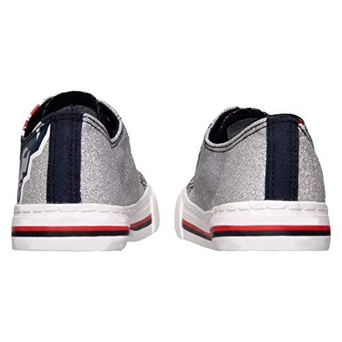 New England Patriots Women's Low Top Canvas Sneakers