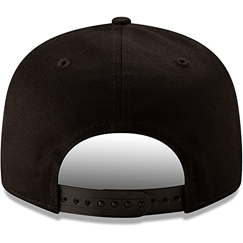 New Era Men's Black Las Vegas Raiders Throwback 9FIFTY Adjustable Snapback Hat