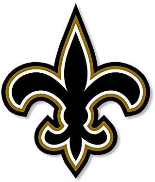 New Orleans Saints Black & Gold Fleur De Lis Sticker