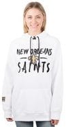 New Orleans Saints Women's Fleece Hoodie Pullover