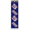 New York Giants 4-Piece Sticker Sheet