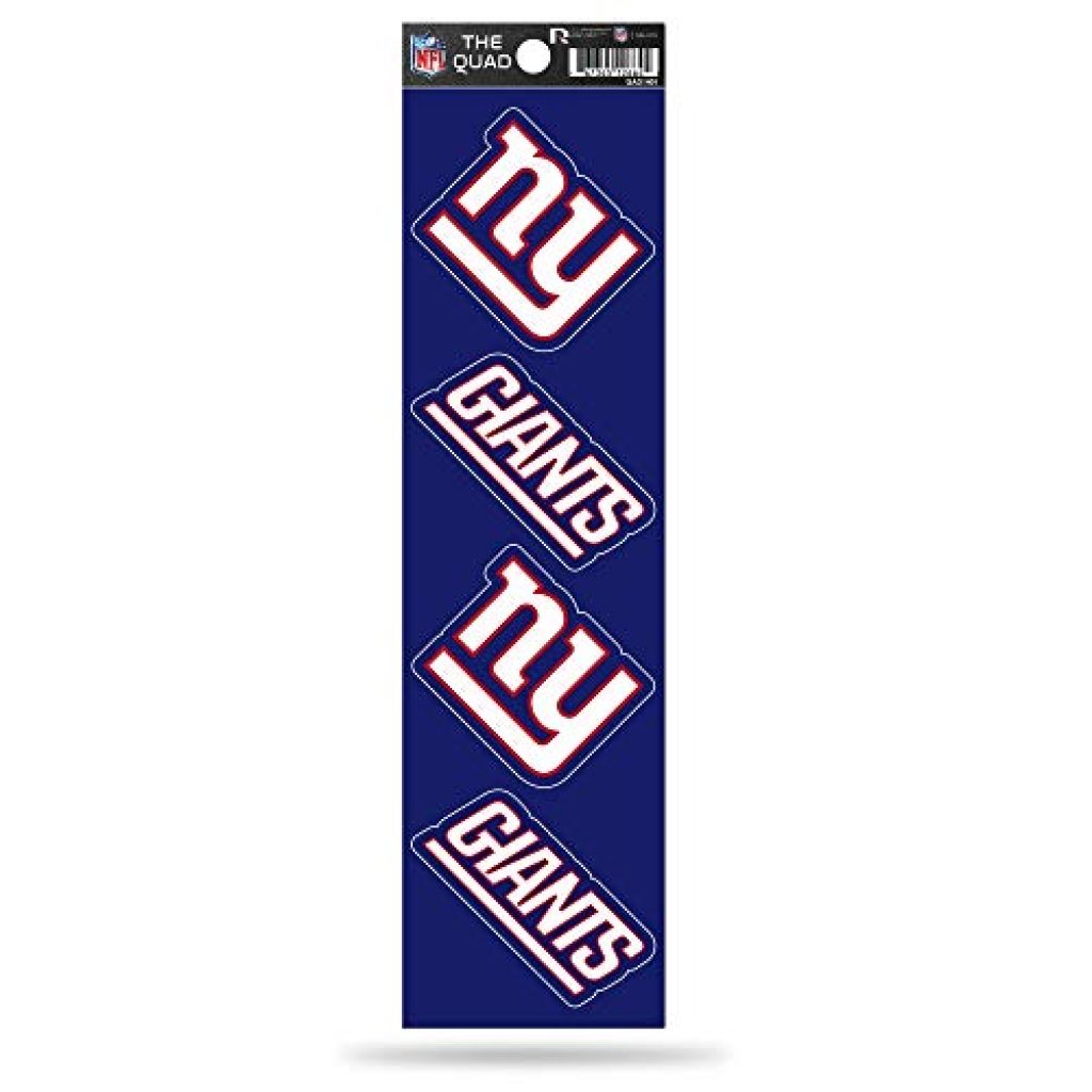 NEW York Giants NFL Sport Auto Adesivo Decalcomania "taglie" S - Foto 7