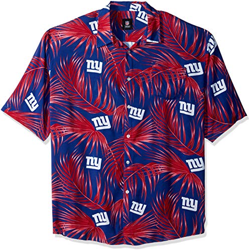 New York Giants Hawaiian Shirt Button-Up