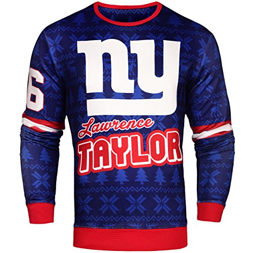 New York Giants Lawrence Taylor Ugly Sweater