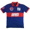 New York Giants Short Sleeve Rugby Polo Golf Shirt