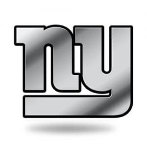 New York Giants Sticker Molded Auto Emblem