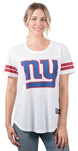 New York Giants Women's Varsity Striped Jersey