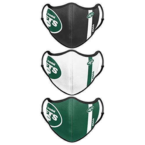 New York Jets Face Mask 3-Pack