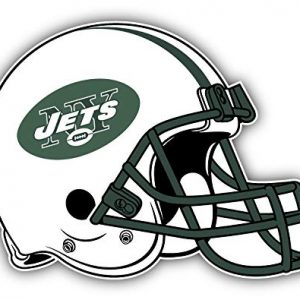 New York Jets Sticker 5x4 Helmet