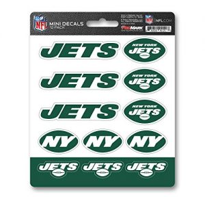 New York Jets Sticker Set Mini 12 Pack