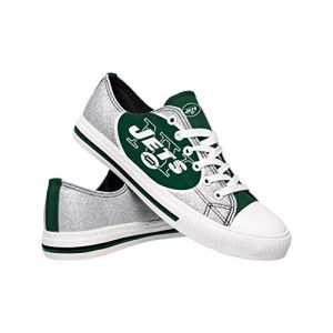 New York Jets Women's Low Top Canvas Sneakers
