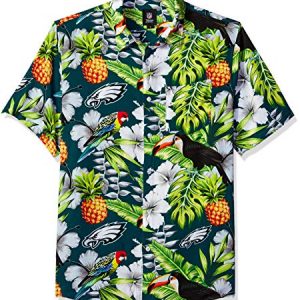 Philadelphia Eagles Hawaiian Shirt Button Up