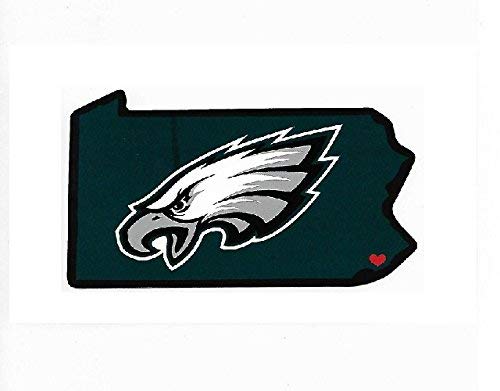 Philadelphia Eagles Pennsylvania State Sticker