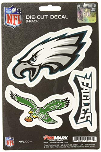 Philadelphia Eagles Sticker 3-Pack