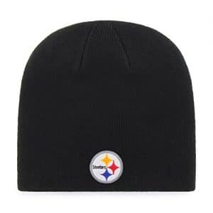 Pittsburgh Steelers Black Beanie Skullcap