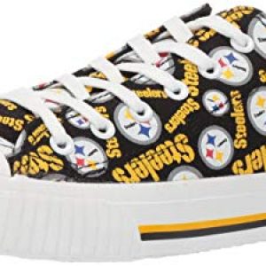 Pittsburgh Steelers Women's Low Top Canvas Sneaker
