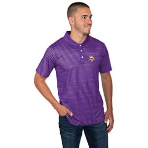 Purple Minnesota Vikings Golf Polo Short Sleeve