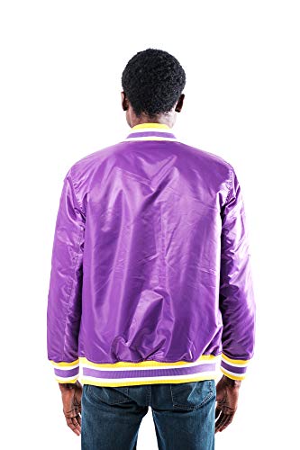 Purple Minnesota Vikings Varsity Jacket
