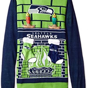 Seattle Seahawks 3D Ugly Sweater