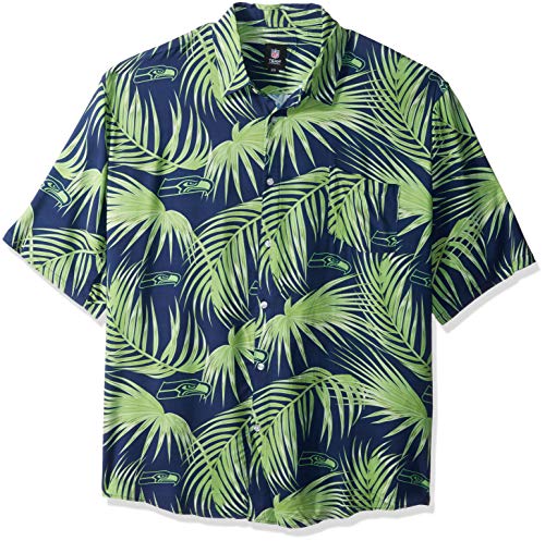 Seattle Seahawks Hawaiian Shirt Button-Up