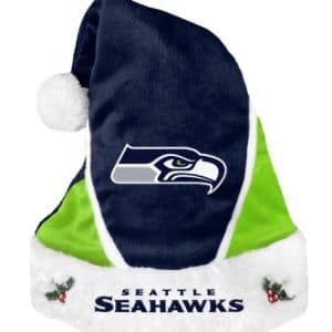 Seattle Seahawks Santa Hat