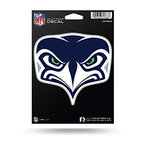 Seattle Seahawks Sticker 5 x 7-inches Seahawk Face