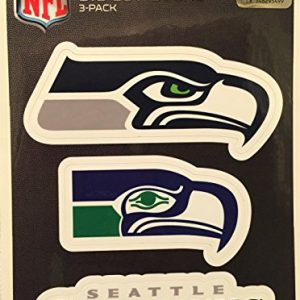 Seattle Seahawks Sticker Set 3-Pack
