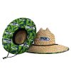 Seattle Seahawks Straw Sun Hat Floral Pattern